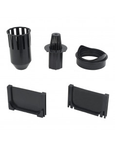 Canalette di Drenaggio 6 pz Acciaio Zincato 6 m