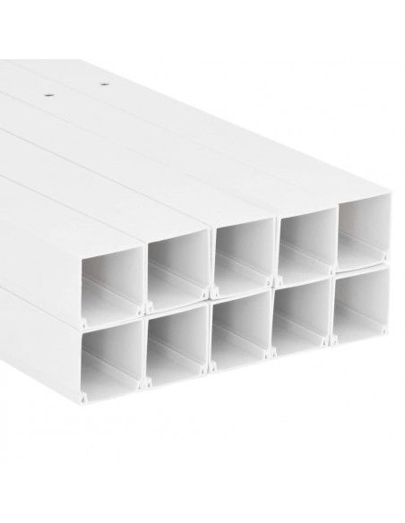 Canalina per Cavi 100x60 mm 10 m in PVC