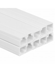 Canalina per Cavi 10x10 mm 10 m in PVC