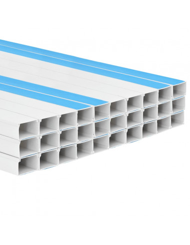 Canalina per Cavi Autoadesiva 100x40 mm 30 m in PVC