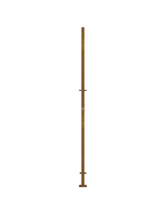 Cancello da Giardino 105x205 cm in Acciaio Corten Design Albero