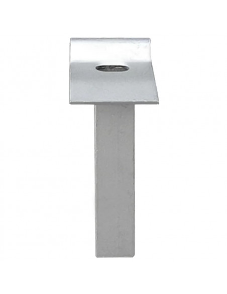 Cancello per Giardino in Acciaio Zincato 400x150 cm Grigio