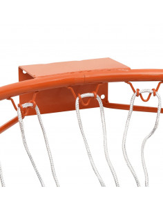 Canestro da Basket Arancione 39 cm Acciaio