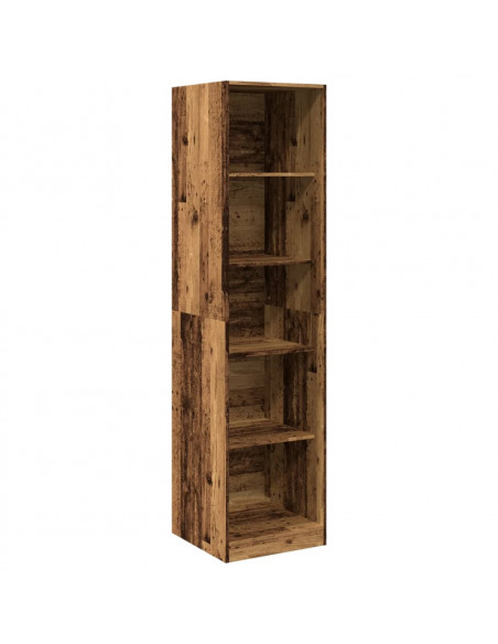 Armadio Legno Antico 50x50x200 cm in Legno Multistrato
