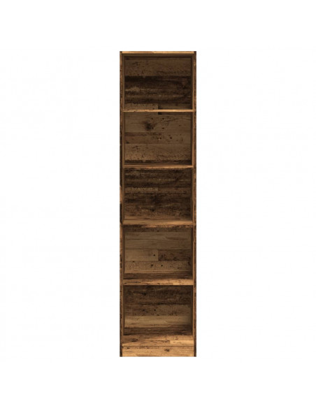 Armadio Legno Antico 50x50x200 cm in Legno Multistrato
