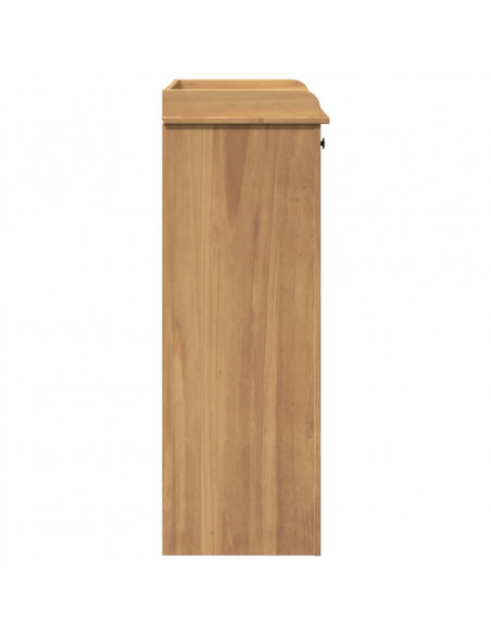 Cantinetta per Vini Panama 57x40x111,5cm Legno Massello di Pino