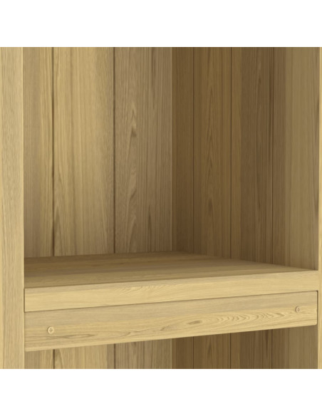 Capanno per Attrezzi da Giardino 40x33x222cm in Pino Impregnato