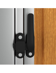 Capanno per Biciclette Marrone 180,5x97x209,5cm Acciaio Zincato