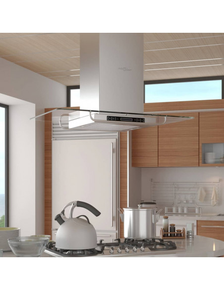 Cappa da Cucina a Isola con Display LCD