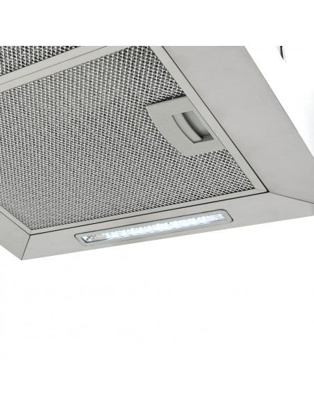 Cappa da Cucina ad Isola Sospesa LCD con Sensore 55 cm Acciaio