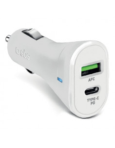 Caricabatterie Sbs TECRPD20W CAR CHARGER 20W Pd White White