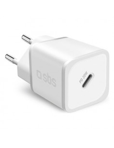 Caricabatterie Sbs TETRGAN1C20W NANOTUBE PD 20W GaN White White