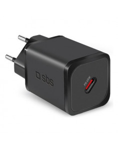 Caricabatterie Sbs TETRGAN1C45W MINI WALL CHARGER USB C GaN 45W Black