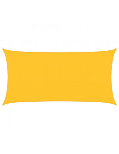 Vela Parasole 160 g/m² Gialla 3x6 m in HDPE