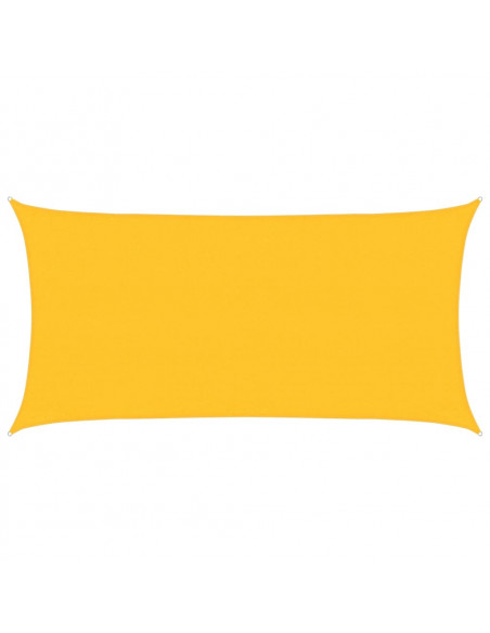 Vela Parasole 160 g/m² Gialla 3x6 m in HDPE