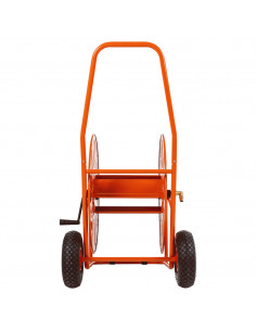 Carrello Avvolgitubo per Tubo Flessibile 140 m 3/4" in Acciaio