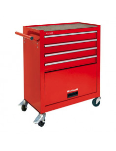 Carrello porta attrezzi Einhell 4510170 Tc Tw 100 4 Cassetti Rosso Ros