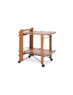 Carrello porta vivande Foppapedretti 316006 SERVICE Noce Noce