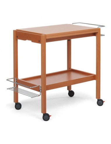Carrello porta vivande Foppapedretti 329106 NEWTON Noce Noce