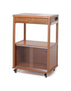 Carrello porta vivande Foppapedretti 339506 BENCHEF Noce Noce