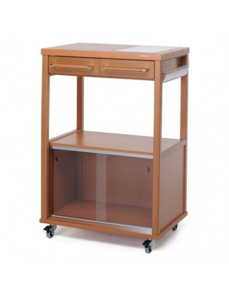 Carrello porta vivande Foppapedretti 339506 BENCHEF Noce Noce