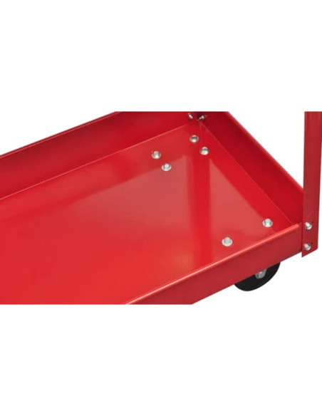 Carrello Portautensili da Officina 100 Kg Rosso