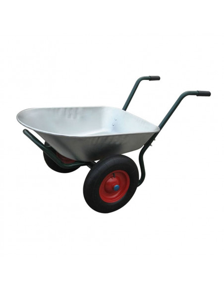 Carriola da Giardino con 2 Ruote 66 L