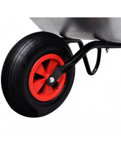 Carriola per giardinaggio con una ruota 80 L