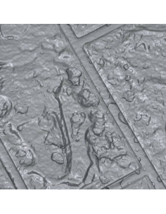 Carta da parati 3D Motivo a Mattoni Autoadesiva 20 pz Antracite