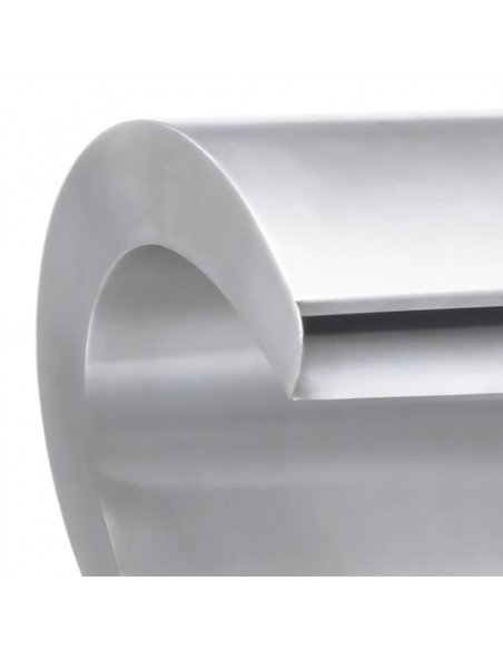 Cascata da Giardino Argento 34x49x82 cm in Acciaio Inox