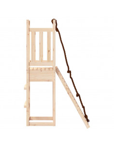 Casetta con Arrampicata inLegno Massello di Pino