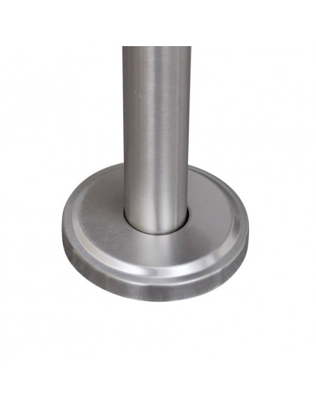 Casetta della Posta con Supporto in Acciaio Inox