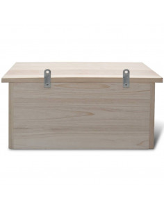 Casetta nido per passerotti 44 x 15,5 x 21,5 cm