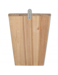 Casetta Nido per Pipistrelli 2 pz 22 x 12 x 34 cm