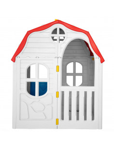 Casetta per Bambini Pieghevole con Porta e Finestre