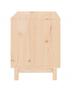 Casetta per Cani 60x45x57 cm in Legno Massello di Pino