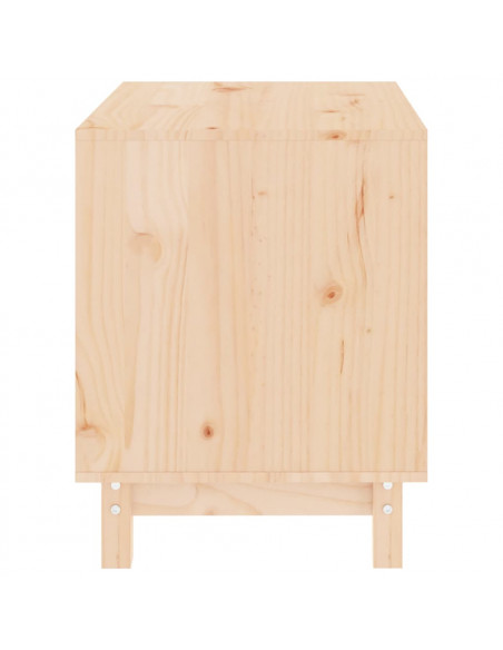 Casetta per Cani 60x45x57 cm in Legno Massello di Pino