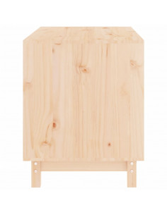 Casetta per Cani 70x50x62 cm in Legno Massello di Pino