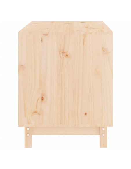 Casetta per Cani 70x50x62 cm in Legno Massello di Pino