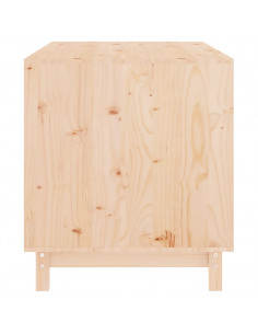 Casetta per Cani 90x60x67 cm in Legno Massello di Pino