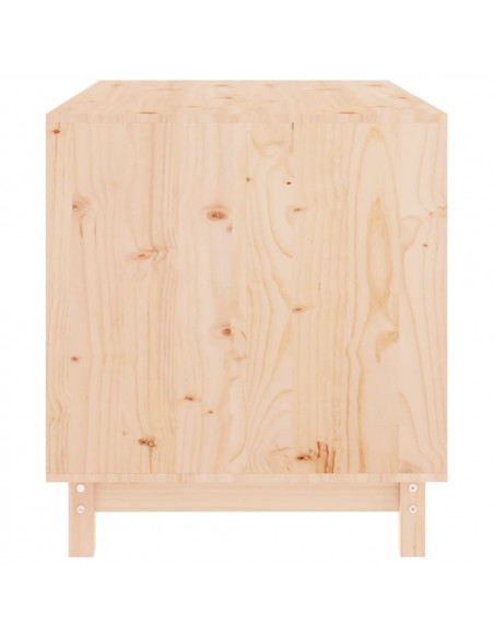 Casetta per Cani 90x60x67 cm in Legno Massello di Pino