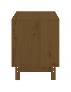 Casetta per Cani Miele 50x40x52 cm in Legno Massello di Pino