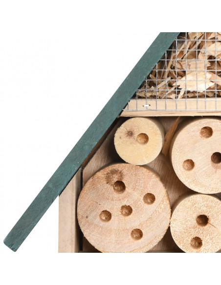 Casetta per Insetti 31x10x48 cm in Legno di Abete