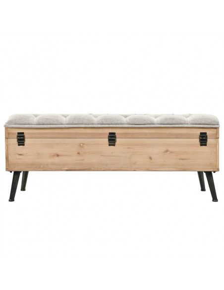 Cassapanca 110 cm in Legno Massello di Abete