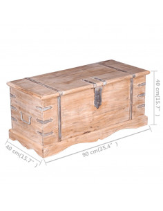 Cassapanca in Legno Acacia