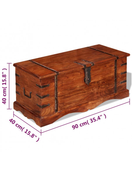 Cassapanca in Legno Massello