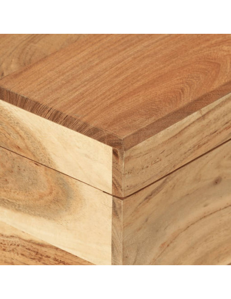 Cassapanca in Legno Massello di Acacia