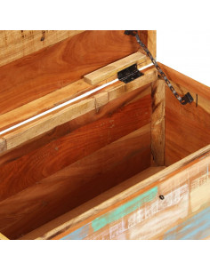 Cassapanca in Legno Massello di Recupero