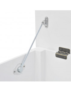 Cassapanca in Stile Barocco MDF Bianca