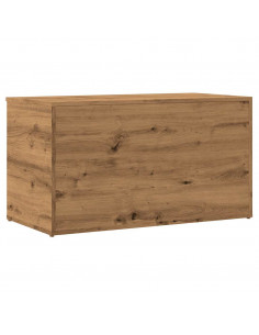 Cassapanca Rovere Artigianale 84x42x46 cm Legno Ingegnerizzato